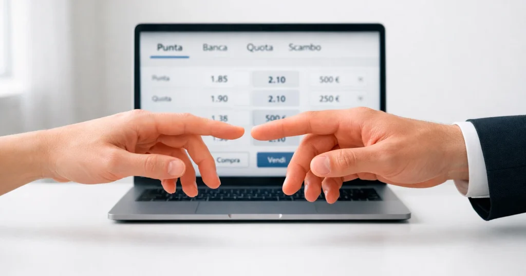 Betting exchange in Italia puntare e bancare