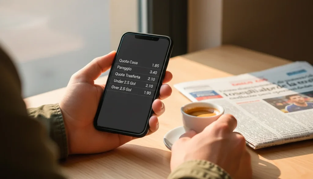 Come leggere le quote scommesse calcio