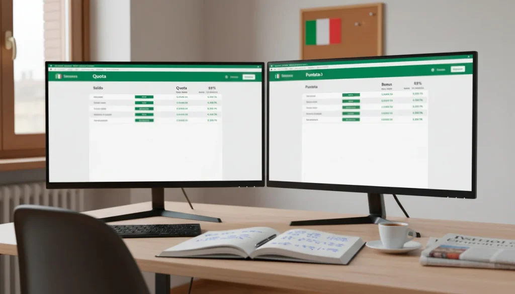 Matched betting Italia bonus bookmaker